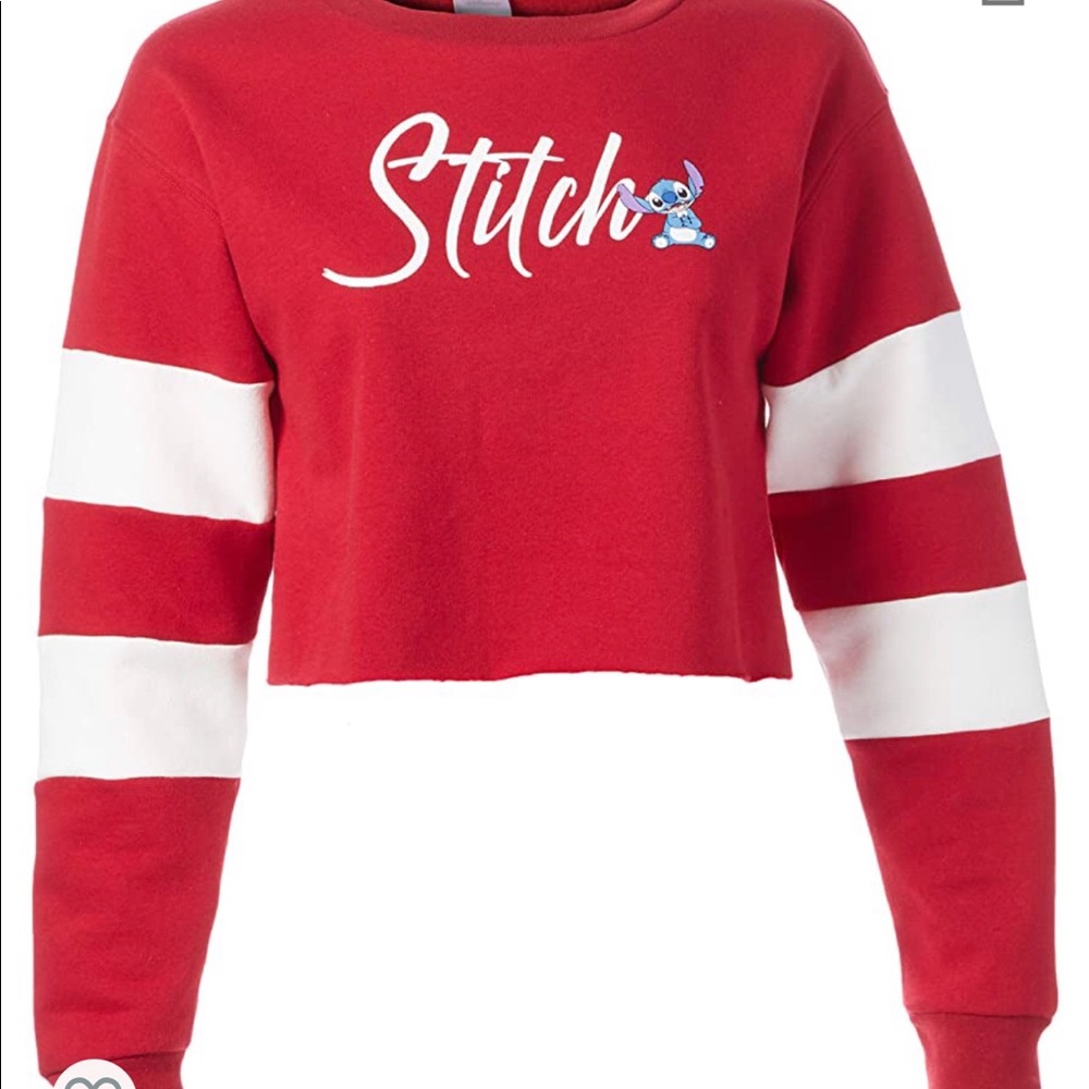 LILO & Stitch crop crewneck